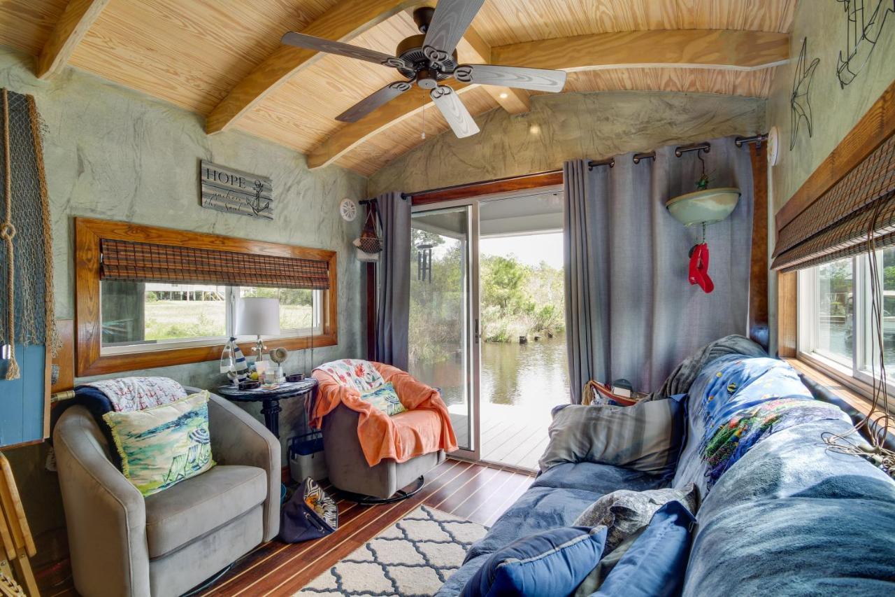 Bay St Louis Houseboat 6 Mi To Old Town And Beach! Shoreline Park Eksteriør bilde