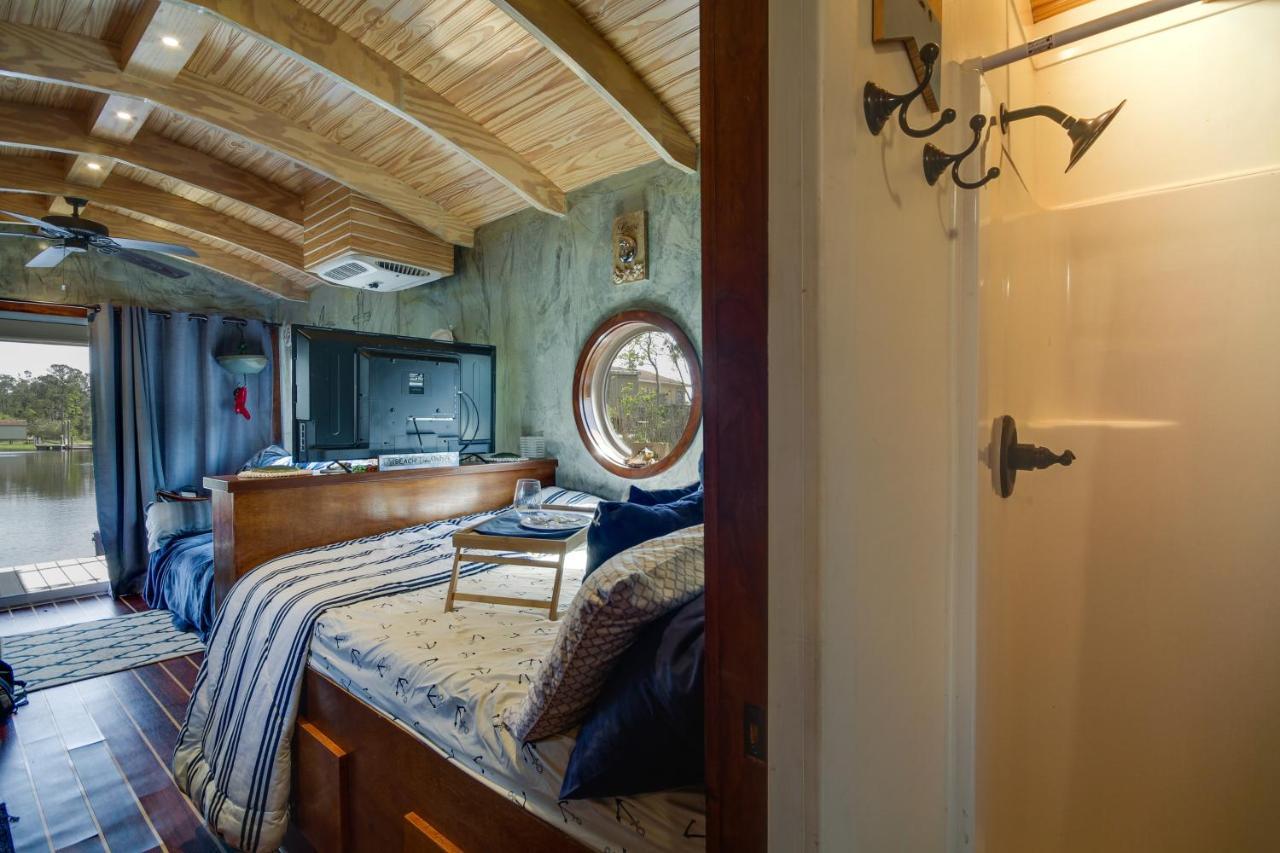 Bay St Louis Houseboat 6 Mi To Old Town And Beach! Shoreline Park Eksteriør bilde